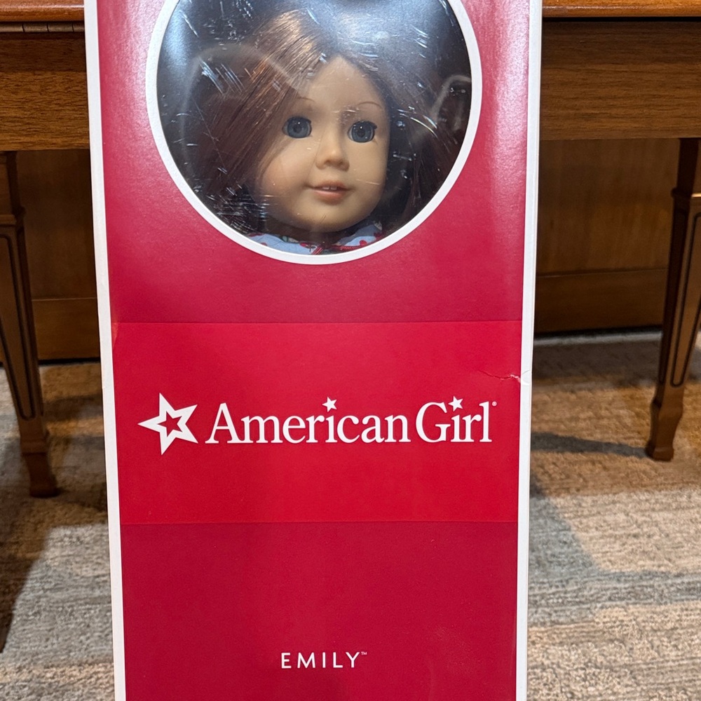 American Girl Doll in Red Packaging